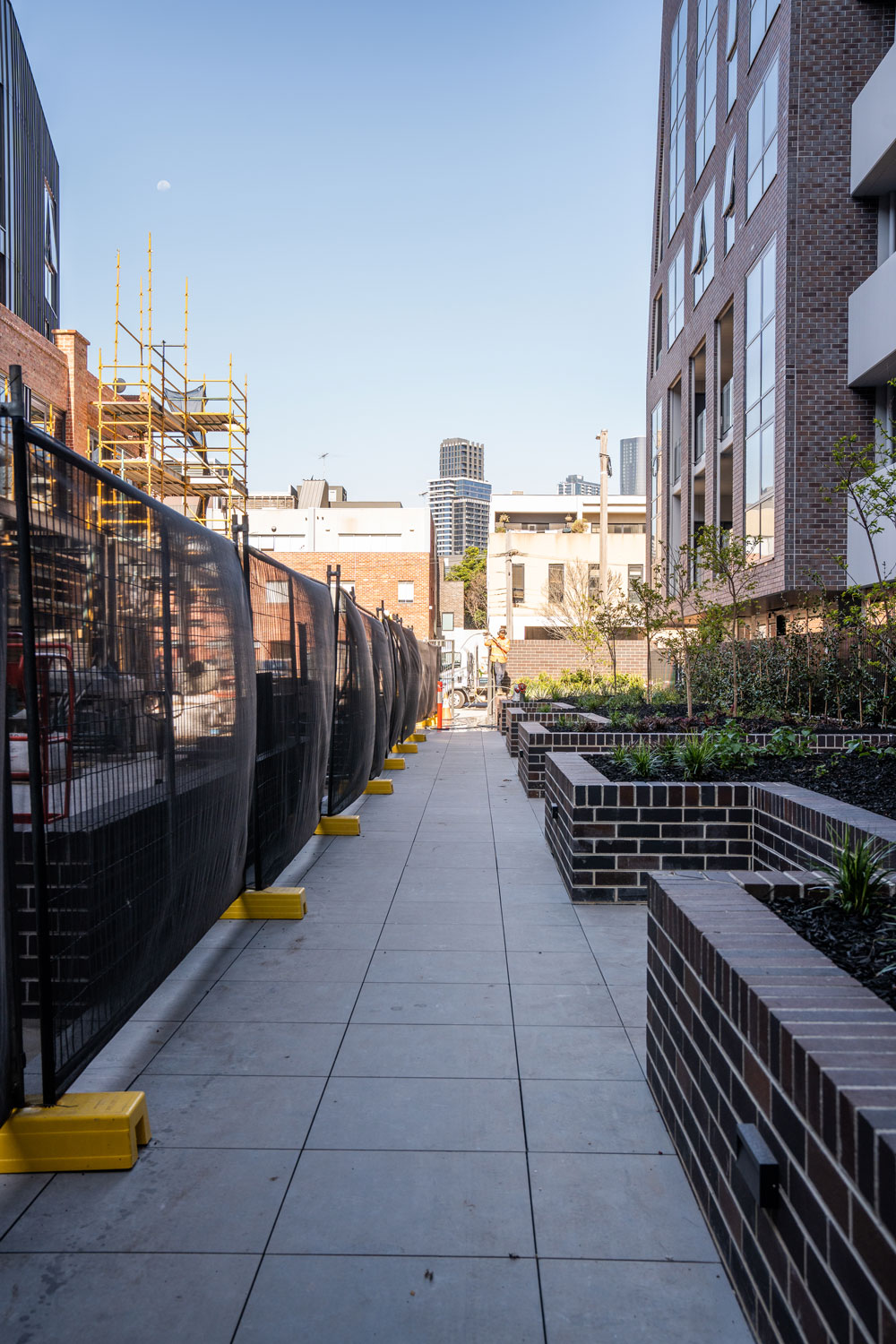 access ways and walls
